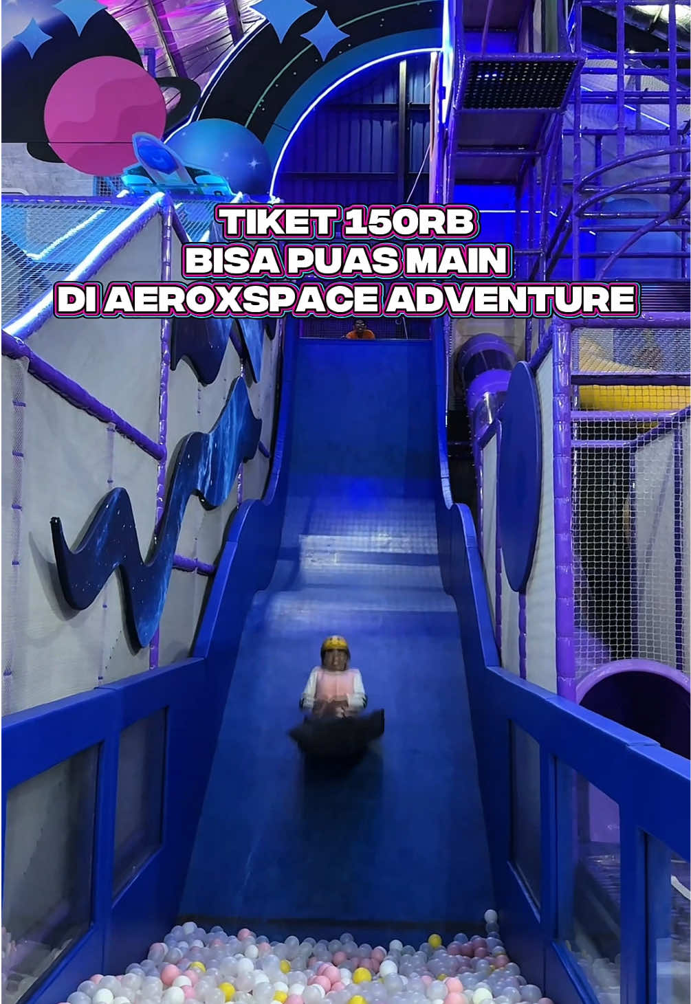 Main wahana disini ga akan dehidrasi, krn full indoor ber-AC 😁 Tiket utk masuk dan main wahana sekarang start 150rb guys, gass beli 🫵 ##NEXAeroXSpaceAdventure #aeroxspaceadventure #aeroxspaceadventurebali #rekomendasiwisata #wisatabali #indoorplaground #playgrounddewasa #nexadventure #nexentertainment 