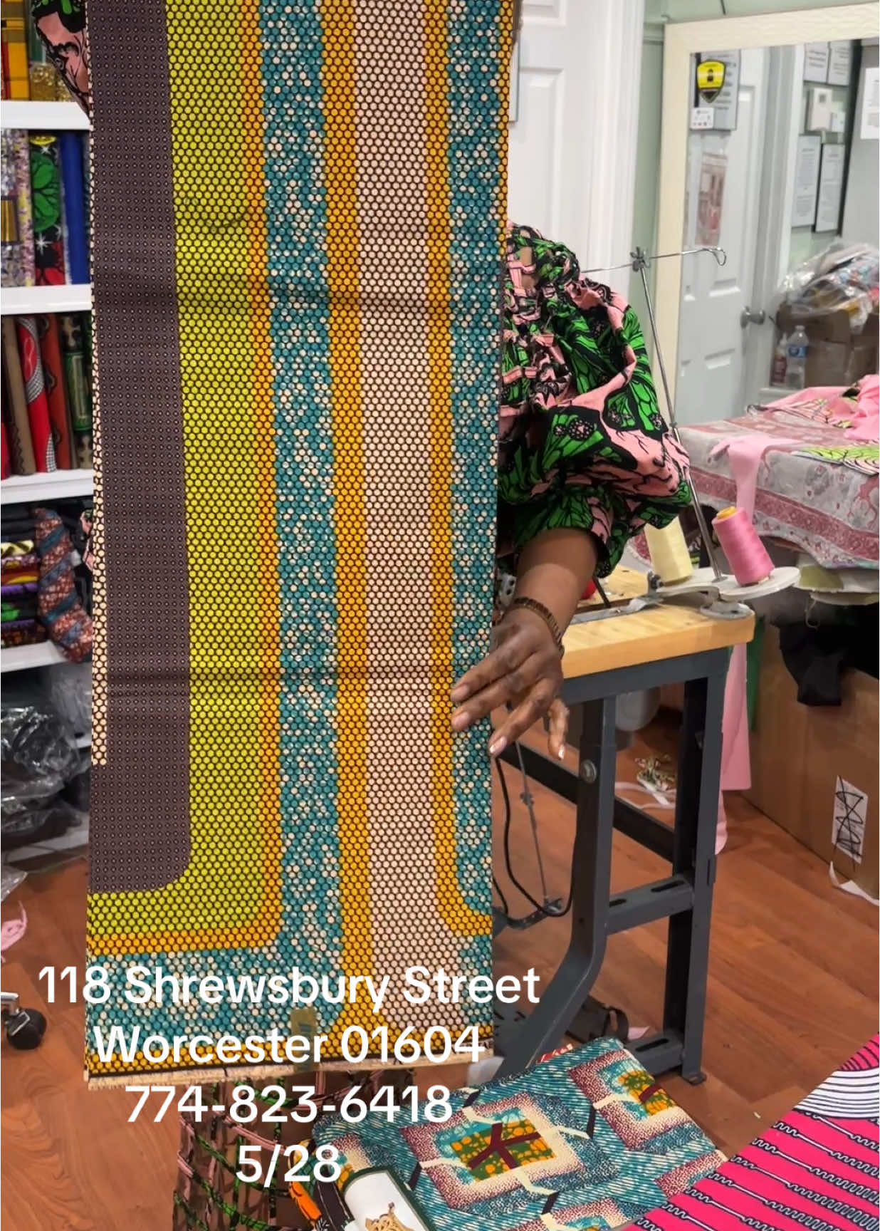 ADEHYE CLOTH ON DISPLAY. REACH US FOR MORE #selfmade #fashion #worcester #massacusetts #SmallBusiness #technology #trend #africandesigner 