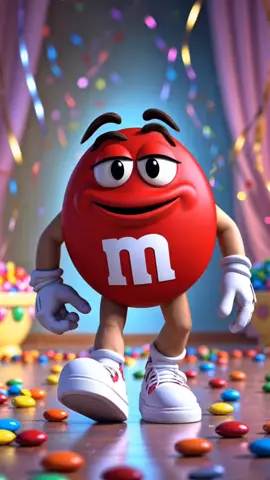 live wallpaper  a beautiful red m&m walks down the aisle filled with candy live wallpaper  #livewallpaper #4klivewallpaper #videowallpaper #livewallpapers #4k #aiartcommunity #livephotos #wallpaper #candy #fyp #xtremelyai 