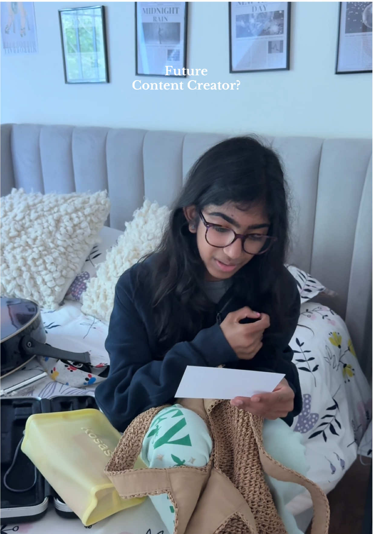 This is so sweet! She was so excited :) Thanks @Kosas 💗 #browngirl #browntiktok #momsover30 #momlife #teensbelike #mydaughter #MakeupRoutine #makeuptips 