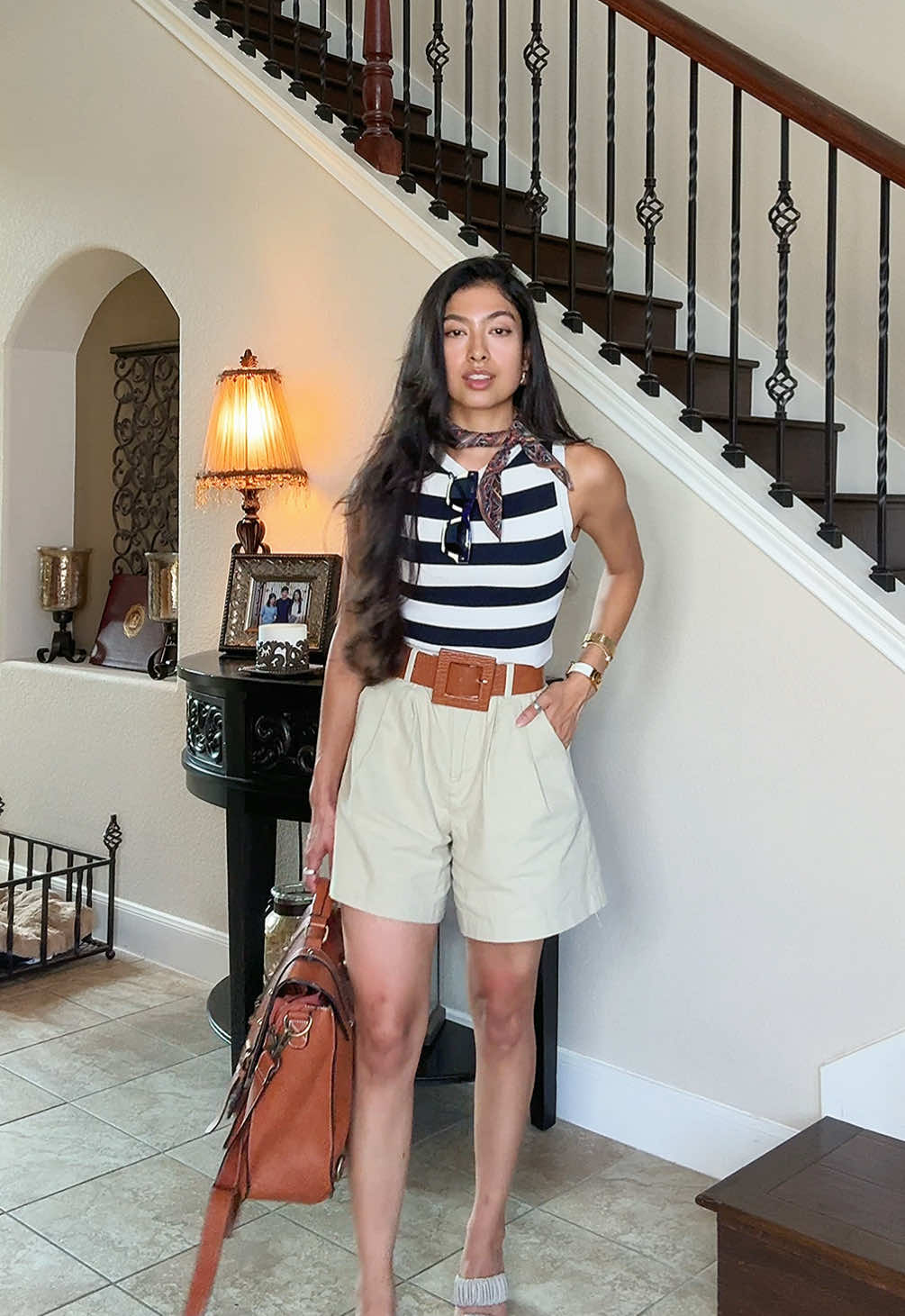 Hair theory is so real 💇🏻‍♀️  #ootdinspo #summeroutfit #fashioncontentcreator @ZARA @TORY BURCH @rihoas_official 
