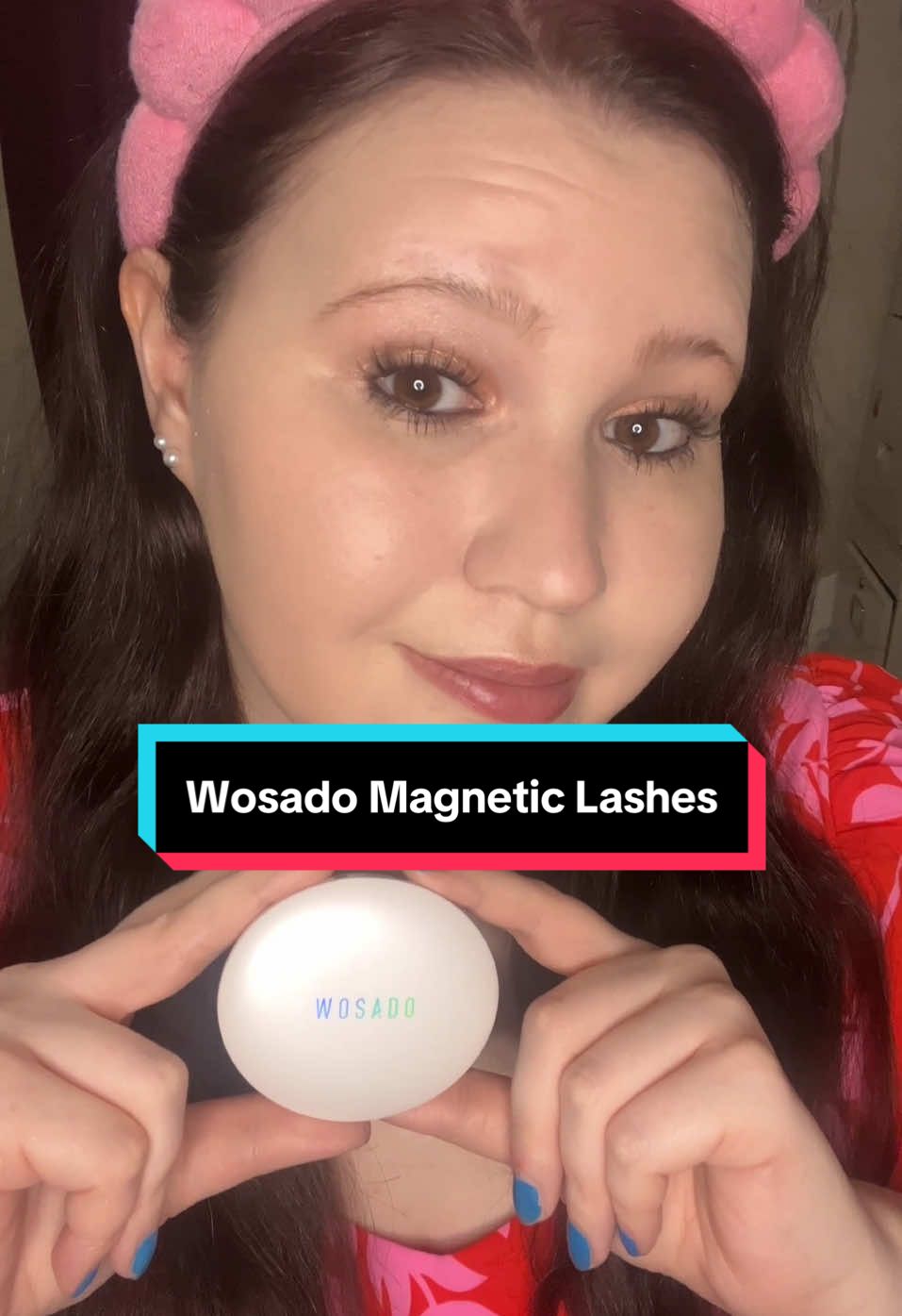 Wosado Magnetic Lashes are a BIG game changer! 100 times of wear full of so much volume!!  (lash fixer included). I’m using number 17- ‘ice black’ #wosado #wosadoeyelash #wosadomagneticeyelash #wosado17 #magneticeyelashes #magneticlashes 