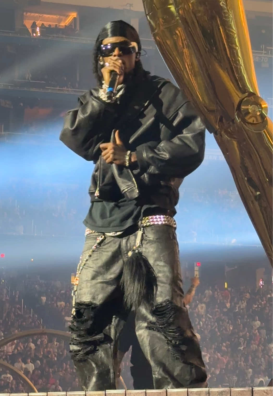 Playboi Carti performs Type Shit night 2 in Detroit, Michigan during the After Hours TIL Dawn tour @playboicarti  @The Weeknd #typeshi #typeshit #vamp #rap #iammusic #playboi #playboycarti #carti #cartiktok #carticoncert #playboicartiedits #playboicarticoncert #funny #funnyvideos #fein #theweeknd #theweekndconcert #fordfield #detroit #detroitmichigan #viral #trending #afterhourstildawnstadiumtour #afterhourstilldawntour #2025 #may #may2025 #music #concert 