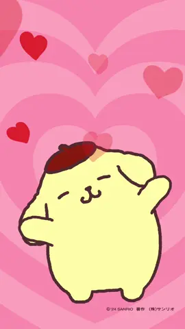 Love from #Pompompurin 💛 #sanrio