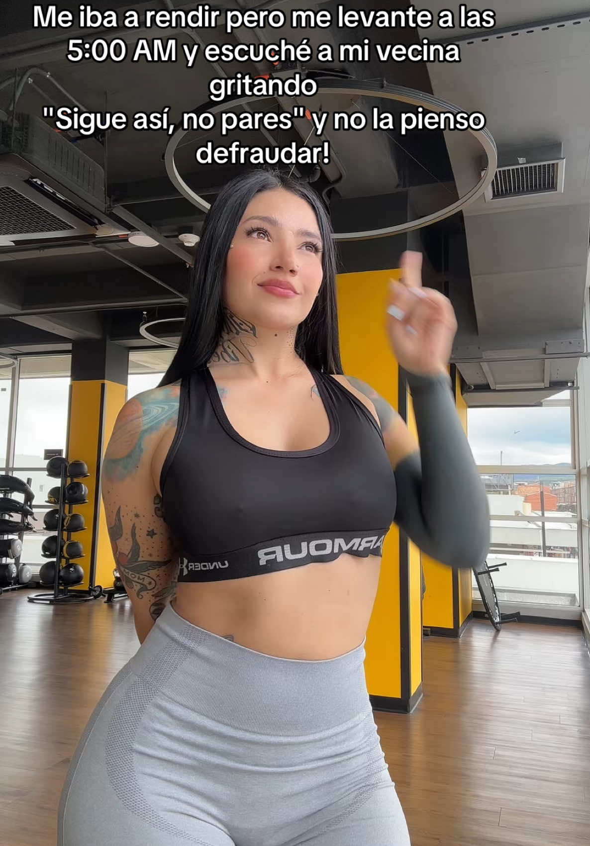 No nos vamos a dejar #leggings #ropadeportiva #ropadeportiva #humor #comedia #fyp 
