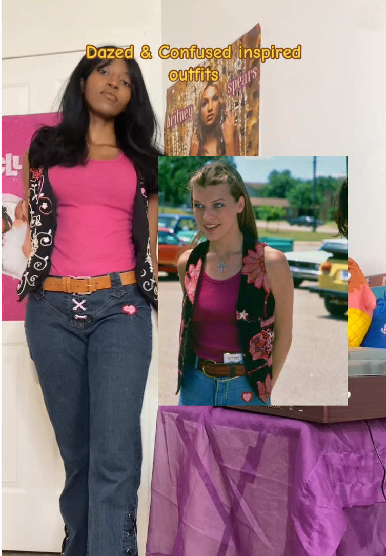 Ignore the wrinkles lol 🌚 #dazedandconfused #70s #90s #outfitinspo 