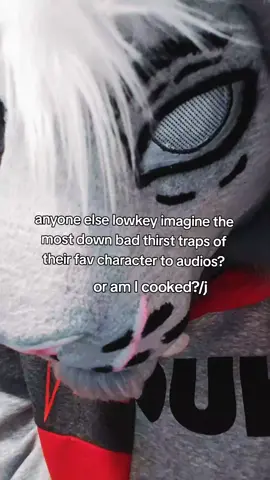 Am I actually just really down bad? probably LMAO #fursona #fursuit  #fursuiter  #furryfandom #furrytiktok #fursuitheadbase #fursuitmaking  #fursuitmakersoftiktok  