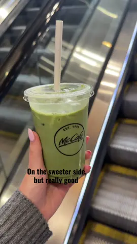MCDONALDS AUSTRALIA HAS RELEASED MATCHA LATTES!  Finally matcha available at Maccas!! This was at the Wynyard branch  #sydney #mcdonalds #maccas #matcha #matchalatte #icedmatcha @McDonald’s #mcdonaldsaustralia #wynyard #australia 