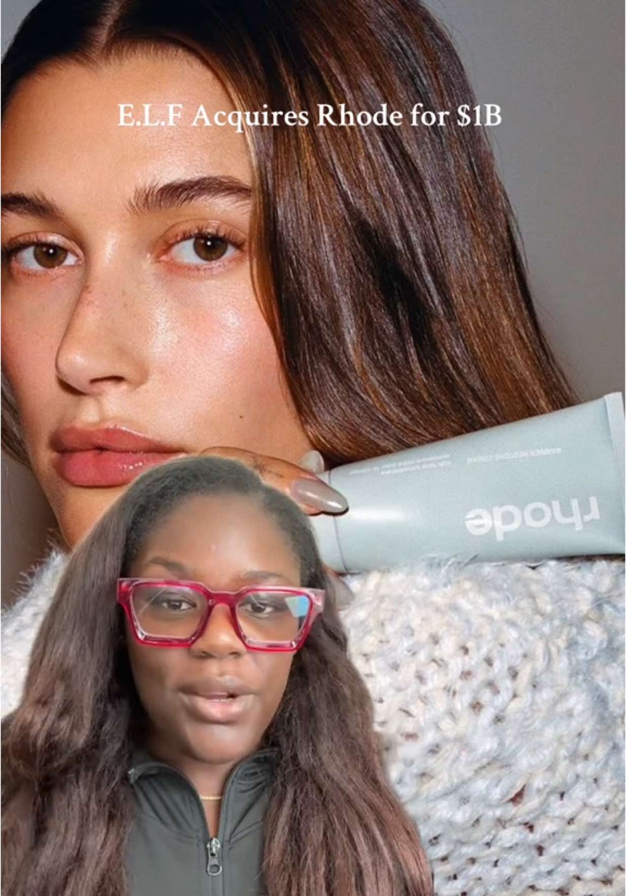 the creator economy is out here getting companies acquired!! products go viral but brands build loyalty. Loyalty = actual business sustainability and equity!  If you’re a creator or founder, do you yourself a favor and spend time understanding why brands care so much about EMV this year.  This is such a big move in the beauty space, I can’t wait to see it come to life 🤍 #rhodeskin #elfbeauty #blackgirltiktok #rhode #haileybieber #beauty #founders #businesstips #brandingtips 