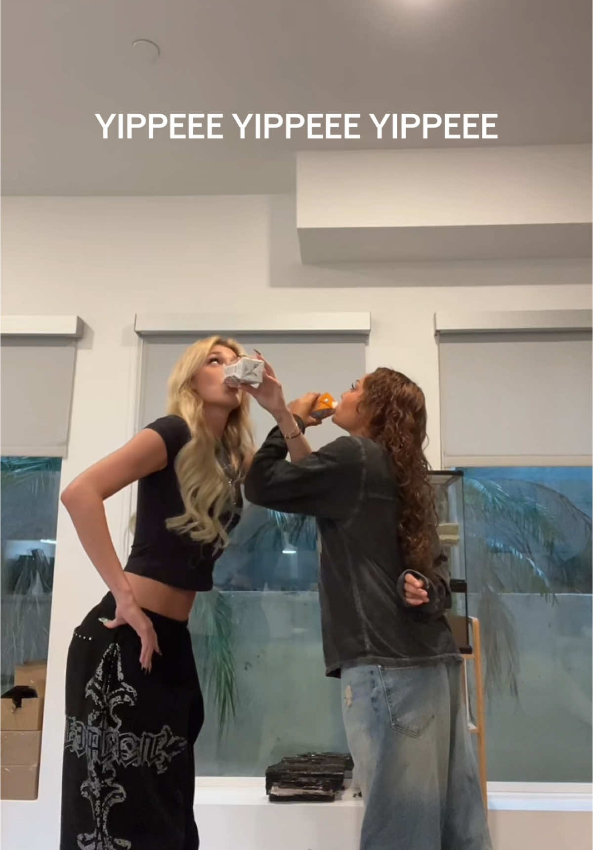 How @MADI MONROE and I are gonna be at the governors ball w @BeatBox Beverages🧃 😛😛