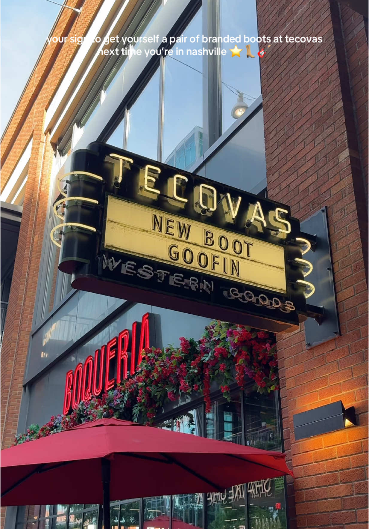 Your sign to grab a pair of @Tecovas with personalized branding! Such a fun souvenir idea ⭐️ pro tip: they’ll ship your boots for free so you don’t have to worry about carrying them around or fitting them into your luggage!  Houston girlies, we actually have a location in rice village, too <3  Nashville • things to do in nashville • nashville itinerary • tecovas boots • cowgirl boots • red boots #nashville #thingstodoinnashville #nashvilleitinerary #tecovas #tecovasboots #tecovasbranding #redcowgirlboots #redboots 