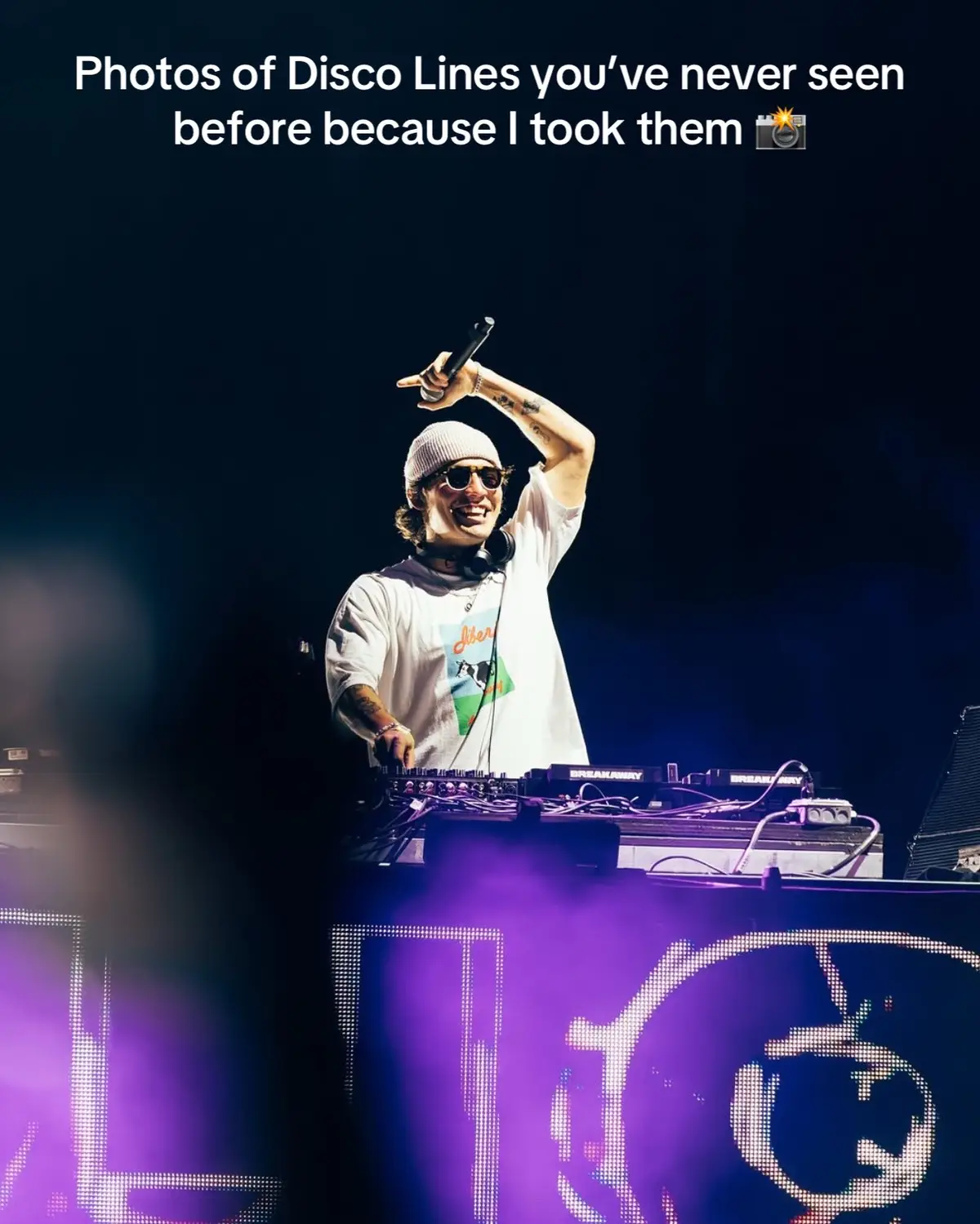 Still one of my favorite sets from the weekend @discolines 🤝🏻 #discolines #concertphotographer #concertphotography #edmtiktok #edm #edmmusic 