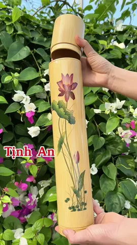 Ống đựng nhang có nắp đậy giữ được mùi của nhang, chất liệu cây tre già tự nhiên #thocung #ongdungnhang #ongnhang #nhangsach #hopdungnhang #phongthuy #dothotinhan 