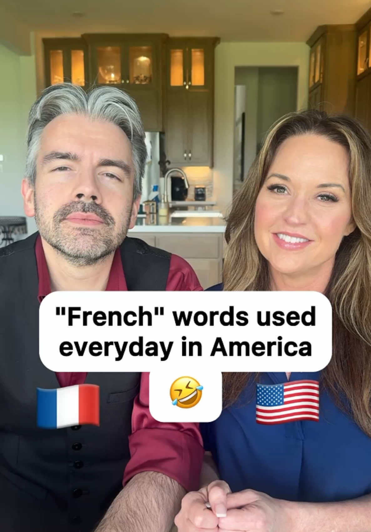 You’ve been saying these “French” words all wrong! 🇫🇷🇺🇸  Americans love using French words… but do we actually say them right? 😬👀 Watch us pronounce everyday “French” words—who says it better? 💬✨ #FrenchVsUSA #PronunciationChallenge #FrenchAccent #fabienandkeisha #thefrenchranch #americanaccent #frenchaccent #fyp #foryourpage 