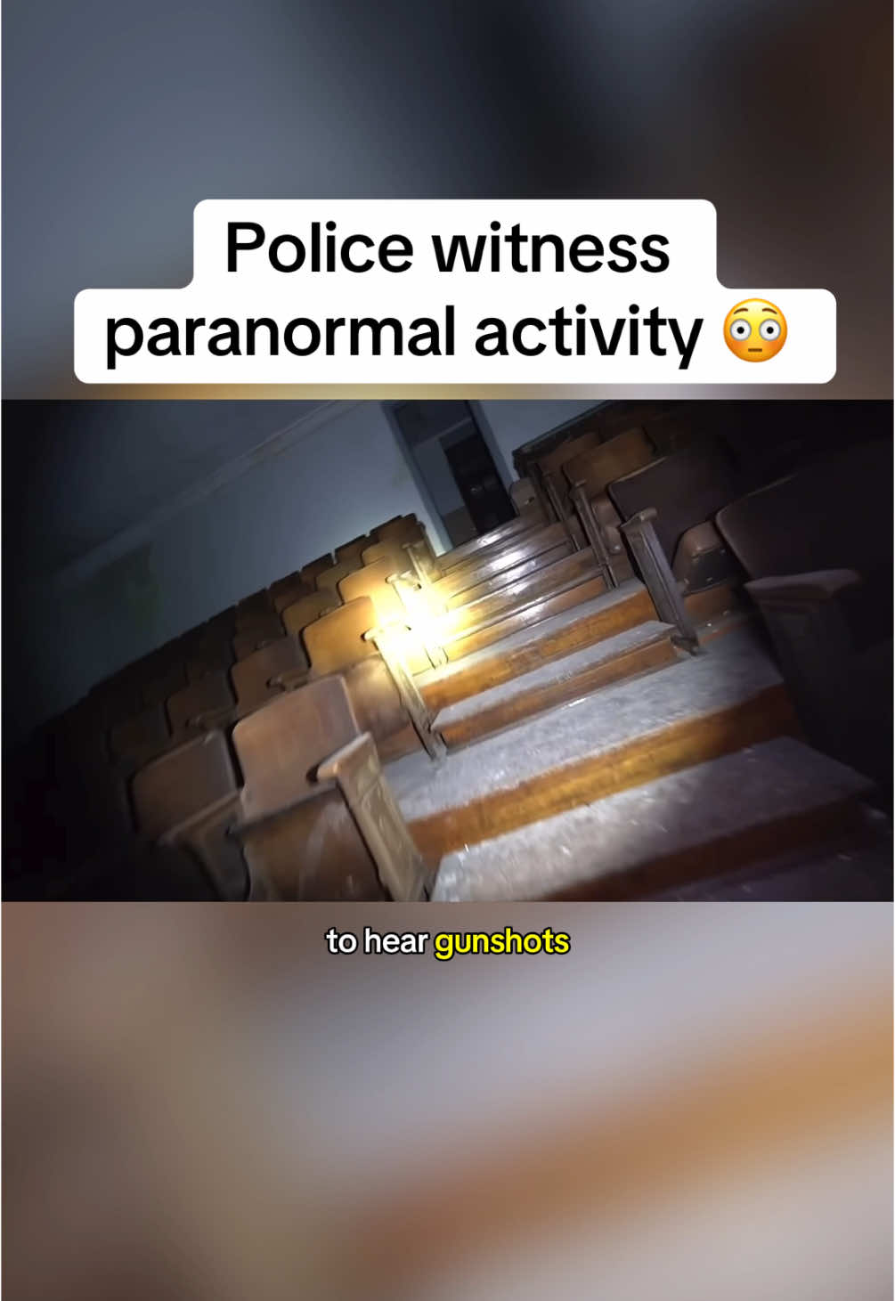 🎥 @jakeghosthunter 👈 This is terrifying… watch to the end. #cops #paranormal #haunted #xyzcba #fyp #realhorrortok 