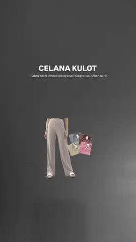 Cobainn cobainnn 🤫 nagihh lohh 😂 #celanakulot #kulothighwaist #celanapanjang 