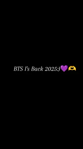 BTS is back 2025 