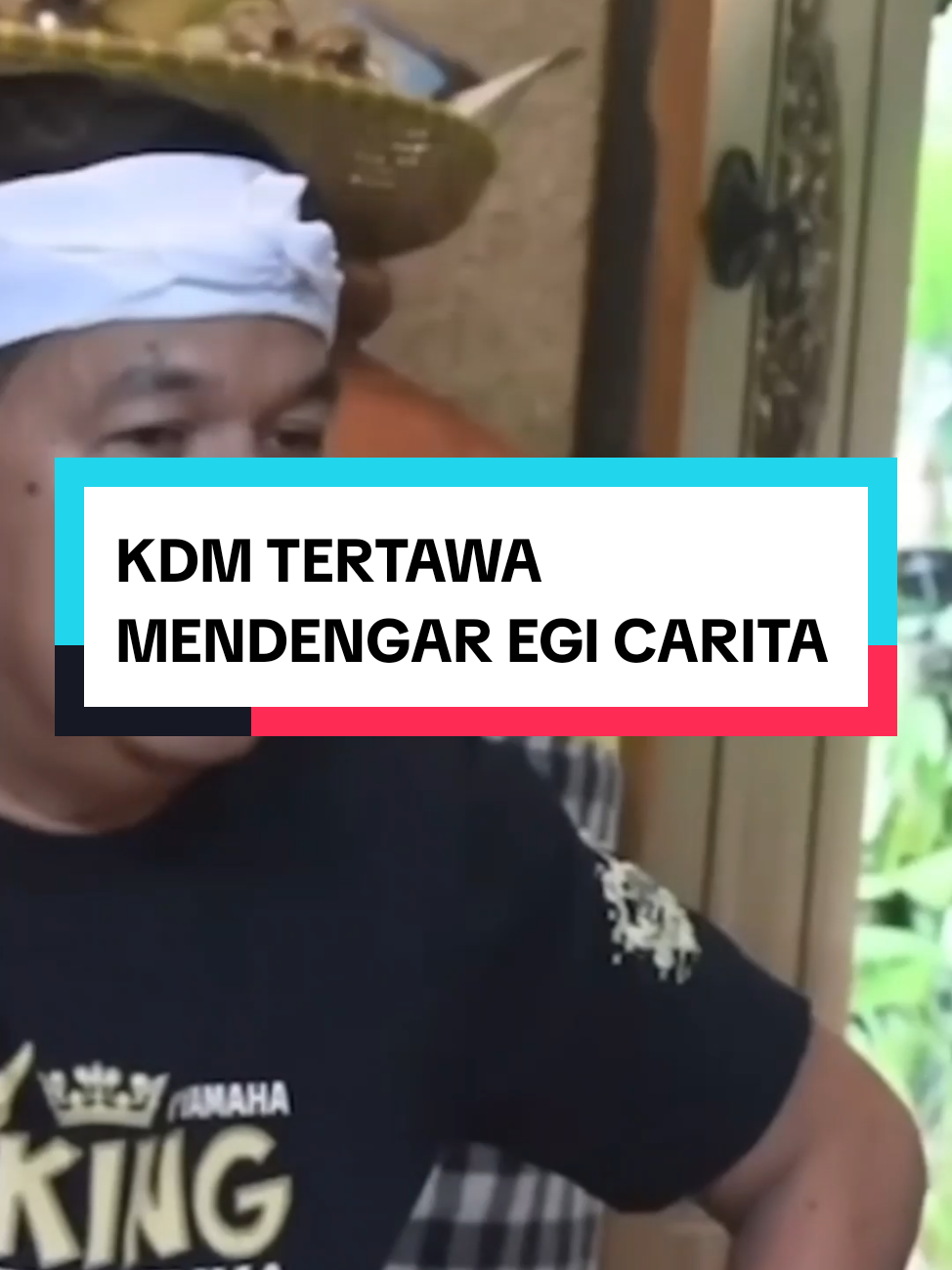 KDM TERTAWA MENDENGAR EGI CARITA #kdm #kangdedimulyadi #kangdedimulyadichannel #lemburpakuanchannel #egikdm #egianakangkatkangdedimulyadi 