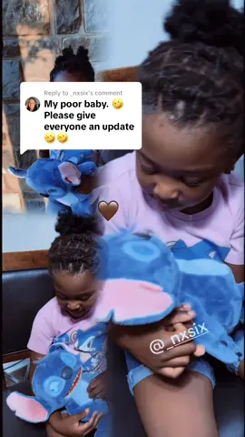 Replying to @_nxsix “stitch made it” 😅😅