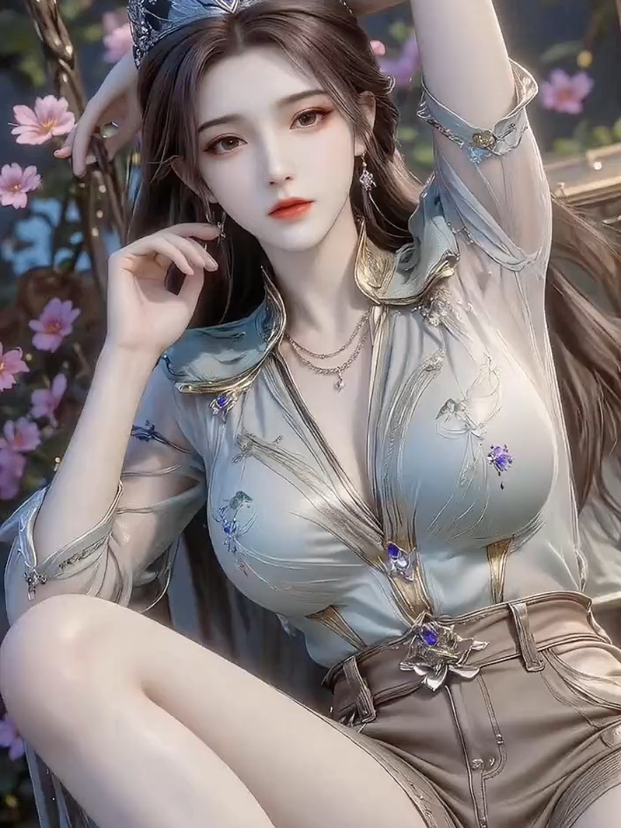 Beautiful girls #3D #anime #vam3D #donghua #AI #aigenerated #livewallpaper 