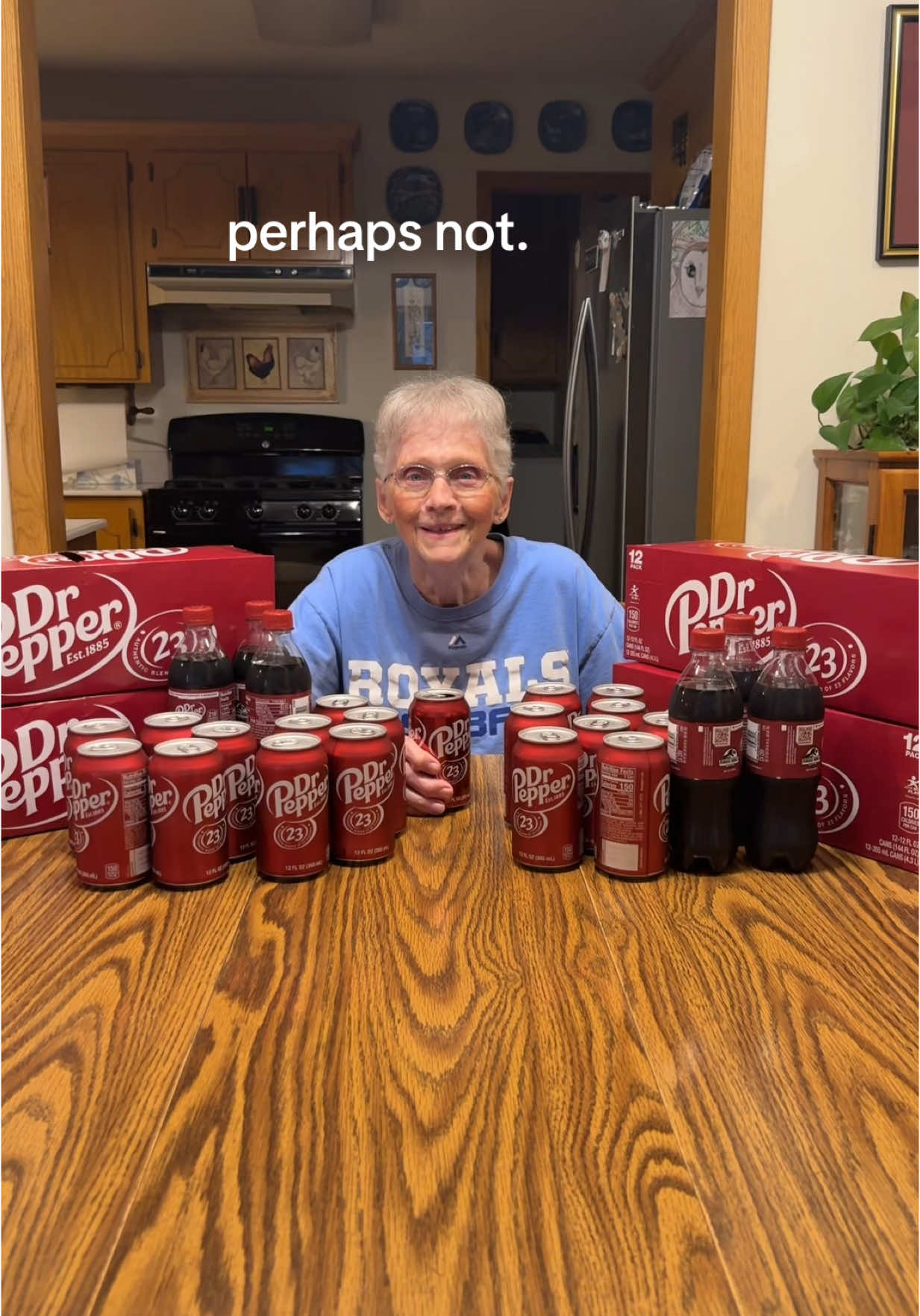 “i’ve had five today” -gma #fyp #drpepper #grandma 