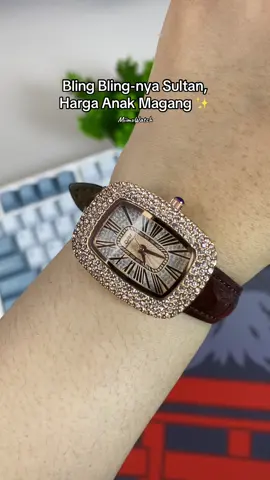 Jam Tangan Ini Bling Bling-nya Sultan, Harga Anak Magang ✨ jangan sampe kelewatan stoknya #jamtanganwanita #jamtanganmewah #jamtanganoriginal #cuantiktok #cuantanpabatas 