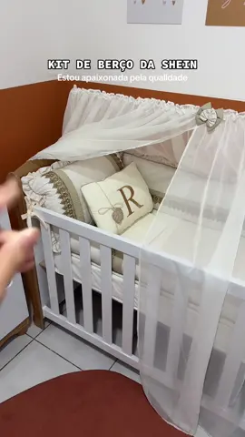 Kit de berço da SHEIN #bebe #gravidez #enxoval #shein 