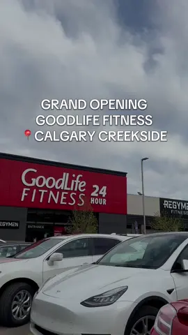 @GoodLife Fitness popped off with this new location!!! the space is MASSIVE. with so many amenities like a massive cycle studio, massage chairs, recovery room, sauna, & an outdoor fitness area!!! I can’t wait to check this out! 📍CALGARY CREEKSIDE #fyp #goodlifefitness #Fitness #weightlifting #weights #workout #fit #calgary #gym #GymTok #gymrat #cardio #gymmotivation🏋️‍♀️ 