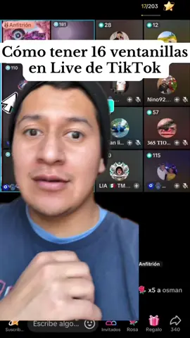 Cómo tener 16 ventanillas en TikTok Live #tiktoklive #contentcreator #Live 