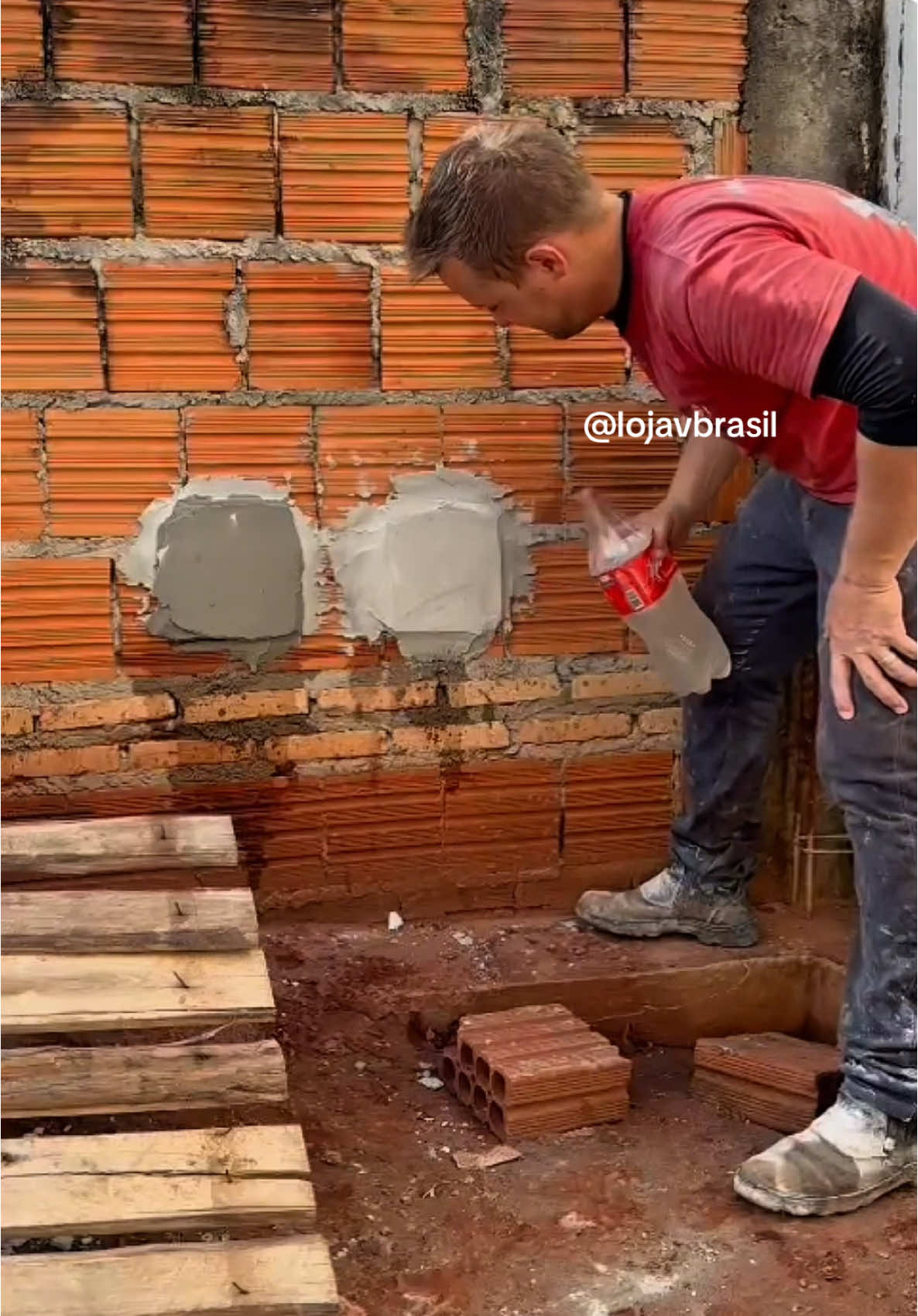 Vbrasil impermeabilizante pó. Link na BIO #obra #umidade #Impermeabilizante #Construção #pedreiro 