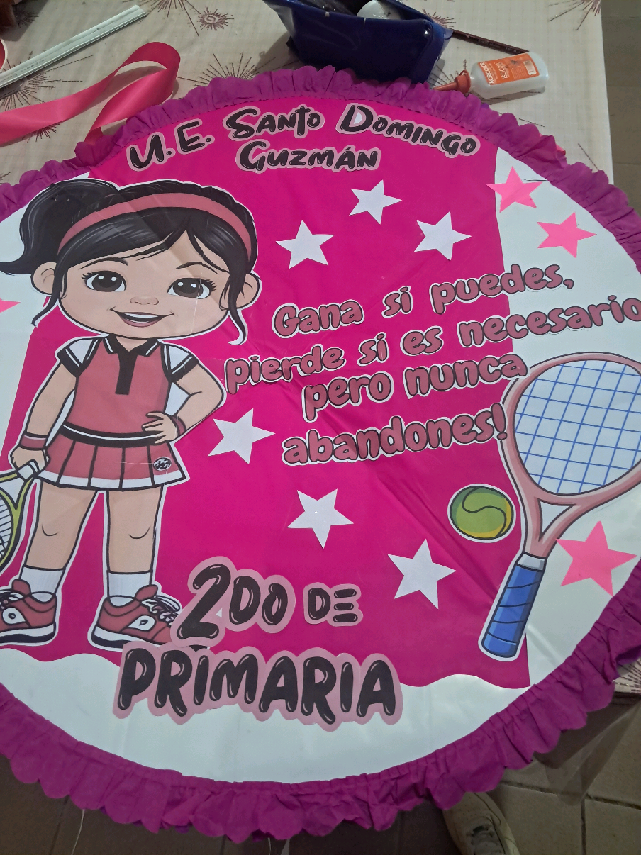 Cartel Abanico Temática: TENNIS🎾 #nelcycrafts #cartelcreativo #carteldeportivo #tennis #cbbabolivia🇧🇴 