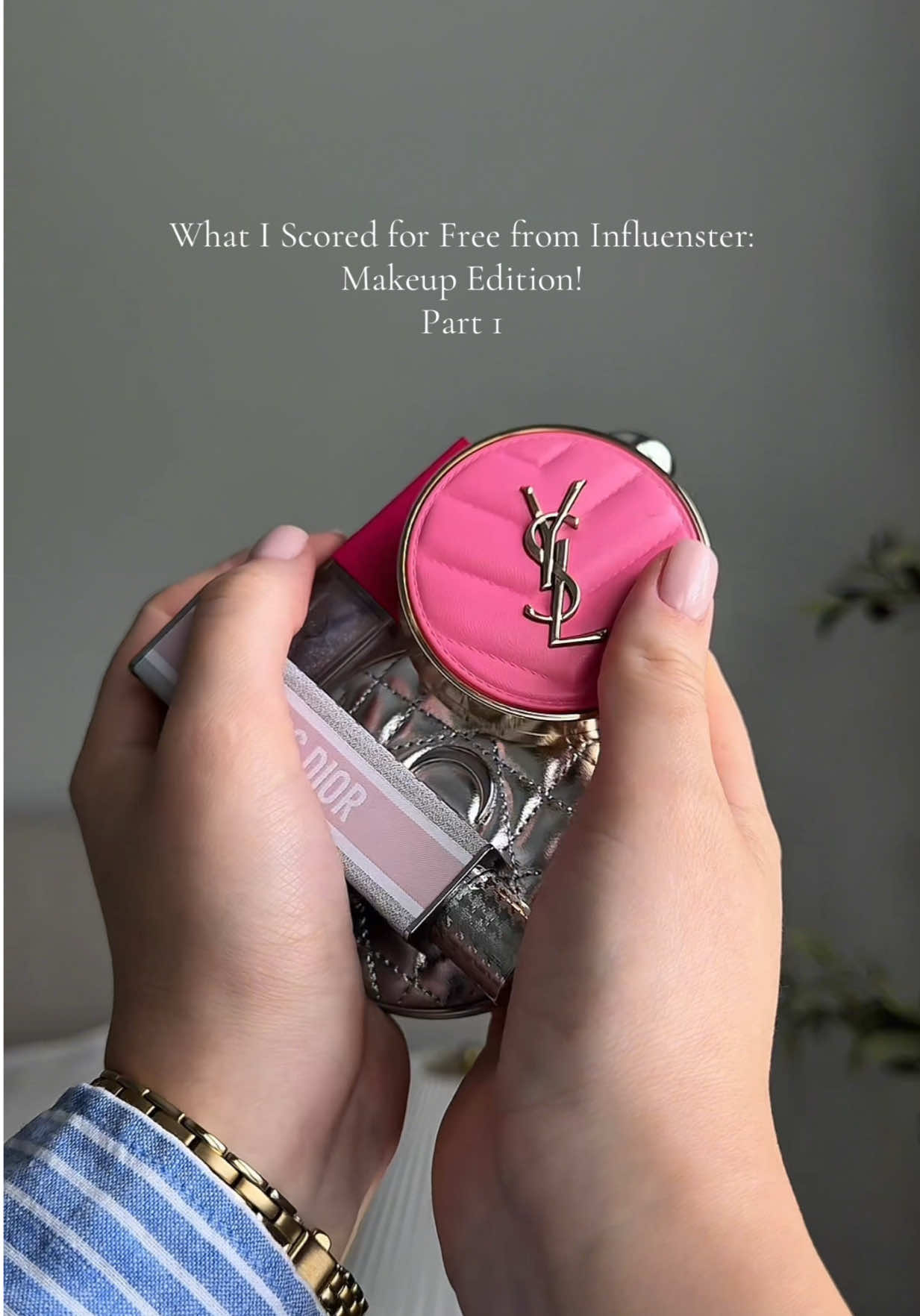 Free makeup products from INFLUENSTER APP 😱😱 Part 1  #freemakeup #makeup #influenster #influenstervoxbox #dior #microinfluencer @influenster 