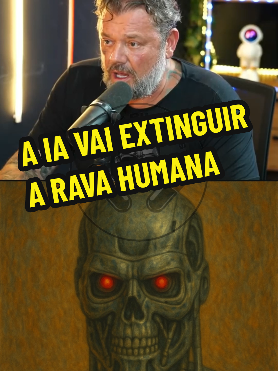 Será que a #ia se tornará isso? #cortespodcast  #podcasts  #creepypasta  #curioso  #curiosidade  #medo  #terror 