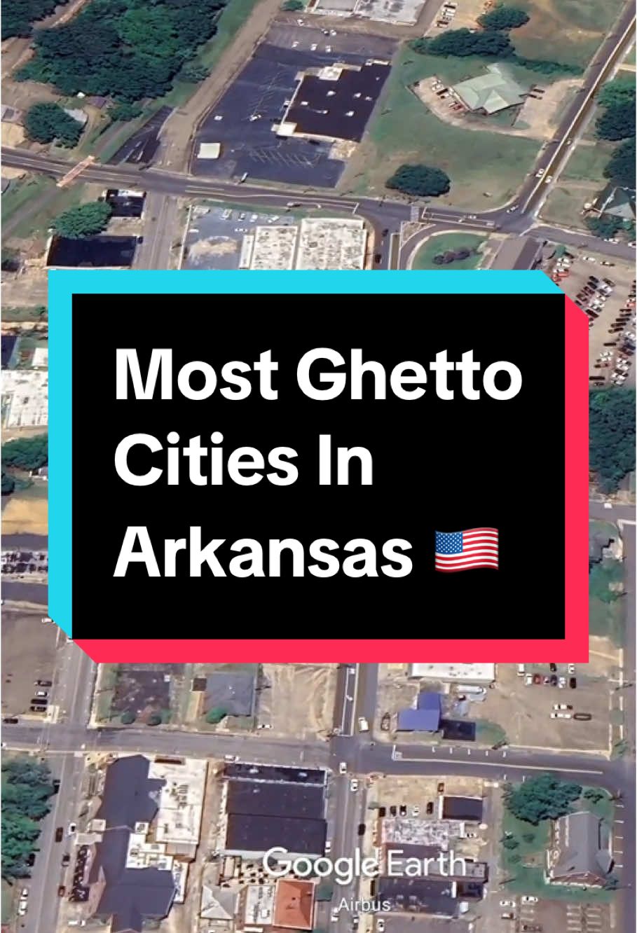 What is the most ghetto city in Arkansas? 🇺🇸 #arkansas #ghetto #city #us #top10 #ranked #googleearth #northamerica