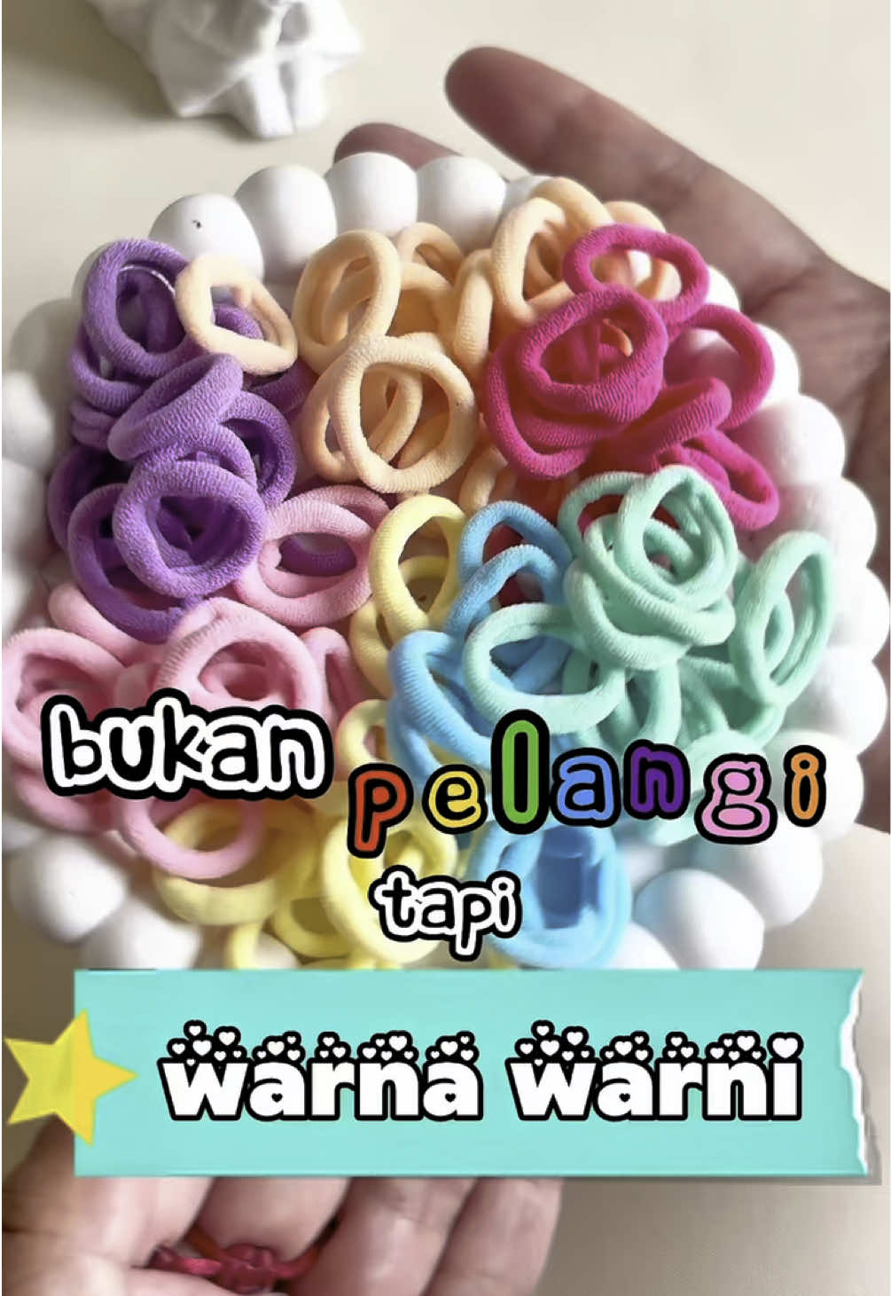 Karet rambut anak donat kecil kecil anti pedes anti kejambak #karet #karetrambut #karetrambutanak #warnawarni #murah #murahbanget #viral #viralvideo #tiktok #tiktokviral #fyp #affiliate 
