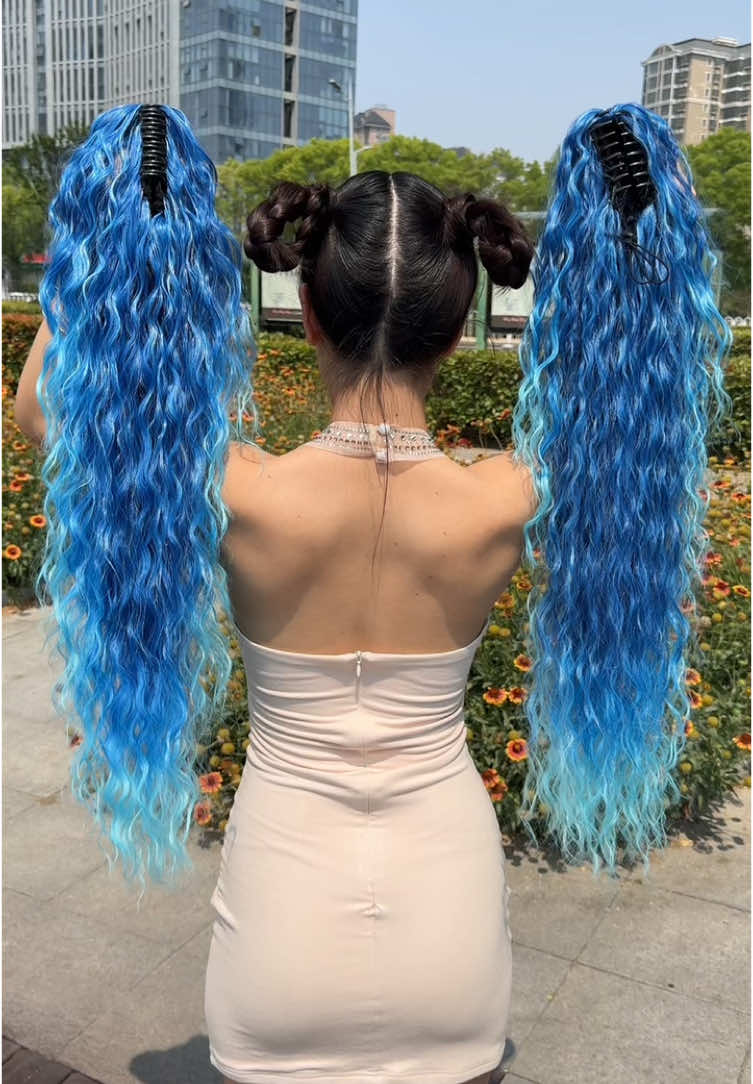 #hairstyle #ponytailextensions #wiglife #springtokt #ponytailhairstyle #wigtok #wigtok #wighair #wig 