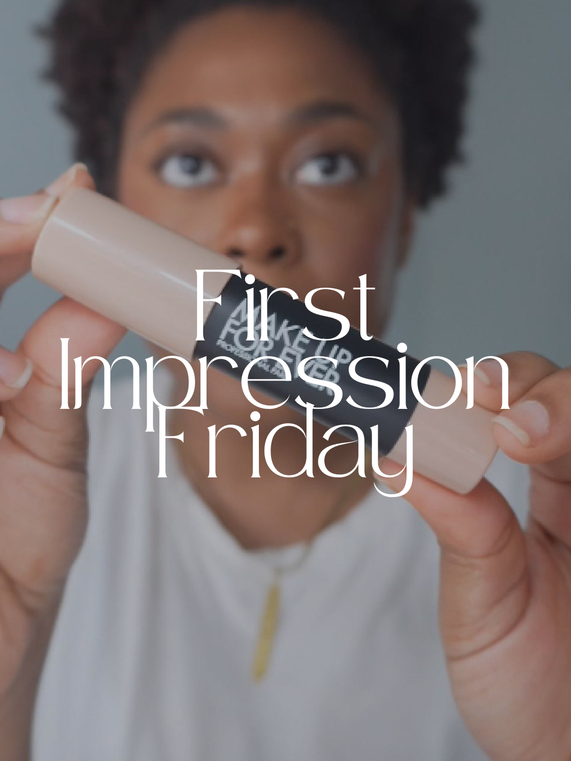 First Impression Friday: @makeupforeverusa  $33 - Artist Color Crayon Waterproof Multi-Use Stick: 102 Starfire Gold - light champagne Would you try this out? #makeupforever #makeupreview #beauty