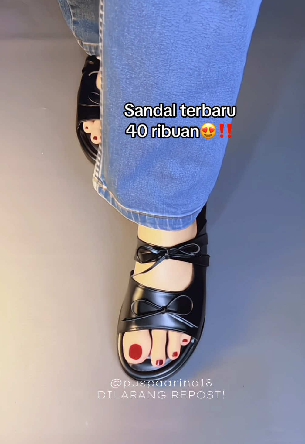 Sandal pita terbaru🥰#racuntiktok #sandalwanita #sandals 