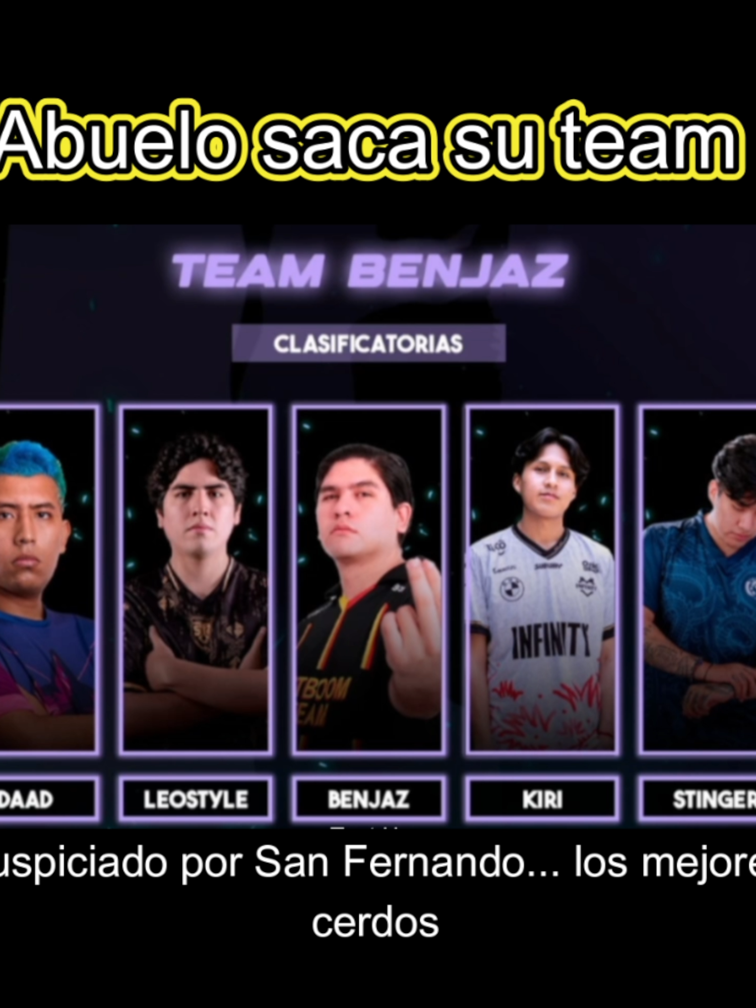 Benjaz  Saco su team para el THE INTERNACIONAL#benjazdoto #dota2