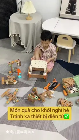 Đồ chơi kỹ sư lắp ghép giúp bé tư duy sáng tạo #xuhuongtiktok #fpyシ #dochoikysu #dochoilapghep #dochoithongminh 