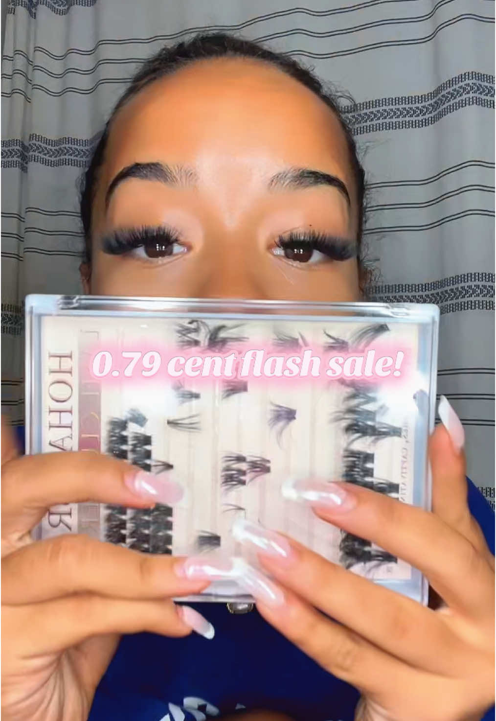 0.79 fLASH SALEEE TOO ❤️‍🔥#lashes #lashclusters #tiktokmademebuyit #howtodolashes 