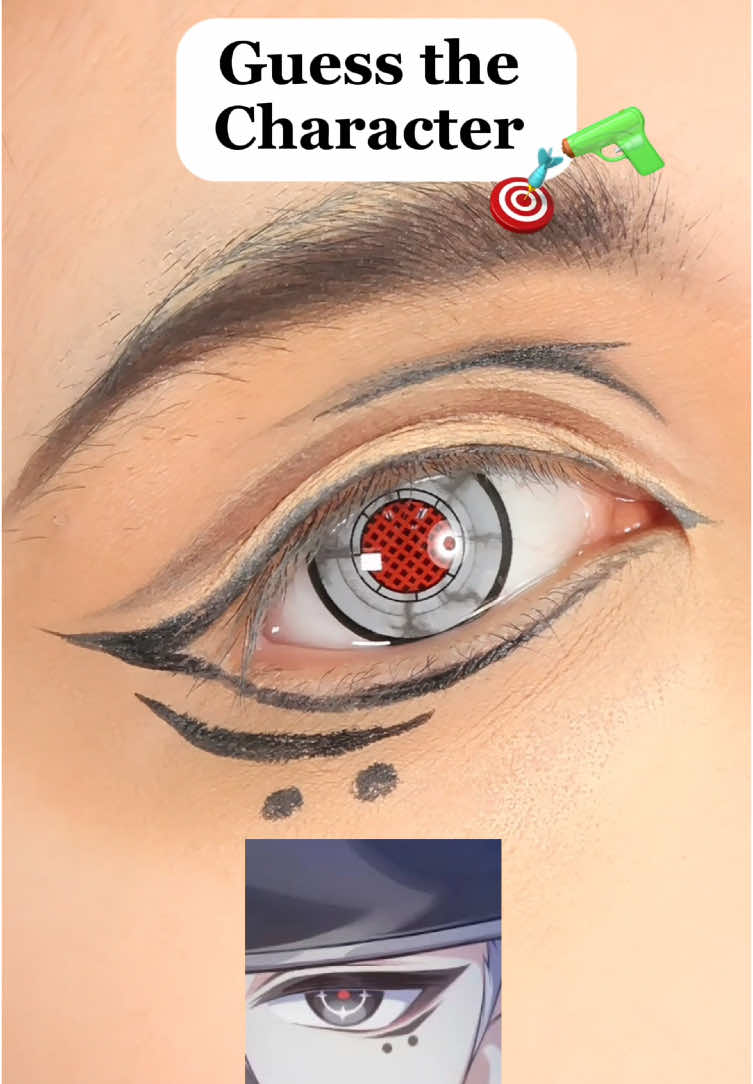 Guess the character 🎯 Lenses featured: Sweety Robot Eye, Sweety Anime Black  #sweetycon #sweetycontacts #sweetylenses #cosplay #uniqso #cosplaylenses #contactlenses #cosplaycontacts #eyemakeup #eyemakeuptutorial #cosplaytutorial #cosplayeye #boothill #makeuptutorial #hsrboothill #boothillhsr #boothillcosplay #boothilledit #hsr #HonkaiStarRail #fyp #foryoupage 