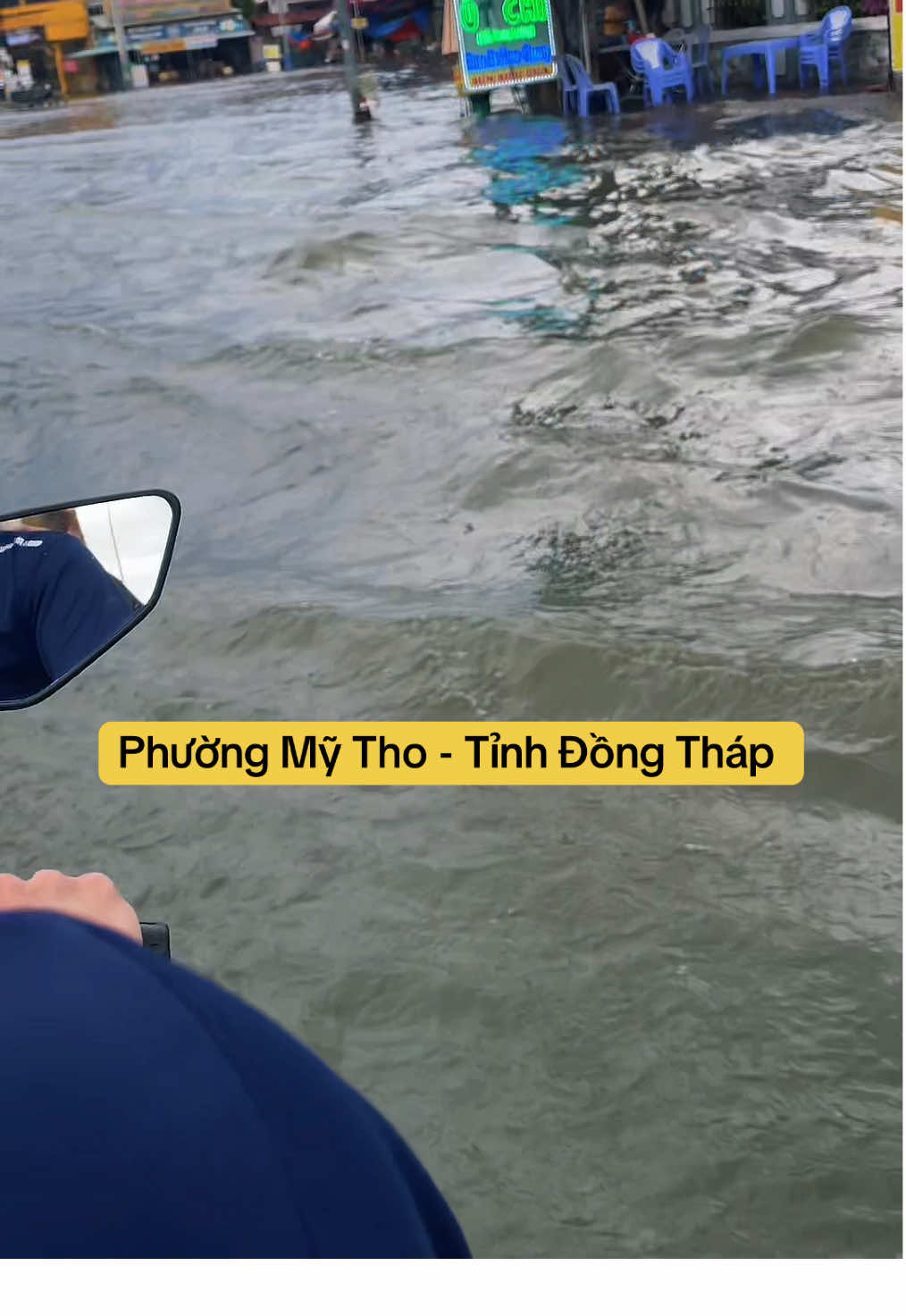 Mỹ Tho ai biết khúc nào hông nè. Mưa xuống là như con sông luôn  #mytho #trucphuong98 #63tiengiang 