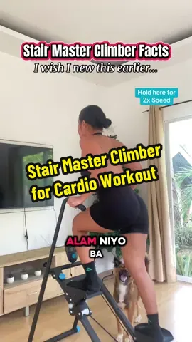 Facts about using Stair Master Climber for Homeworkout 🤗 #stairmaster #Fitness #stairmasterworkout #stairmasterchallenge #stairmastercardio  #creatorsearchinsights 