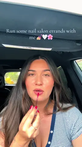 Doing these errands with my baby is so full circle 🥹 #nailsalon #errandswithme #dayinthelife 