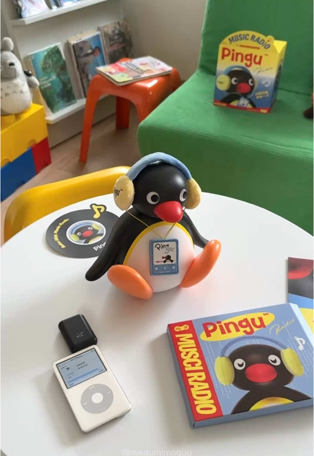 here’s the cutest 🐧💛 🛒 shop link on bio, discount code ‘Mg’ -> 16% off #martube #pingu #speakerbluetooth @martube_official 