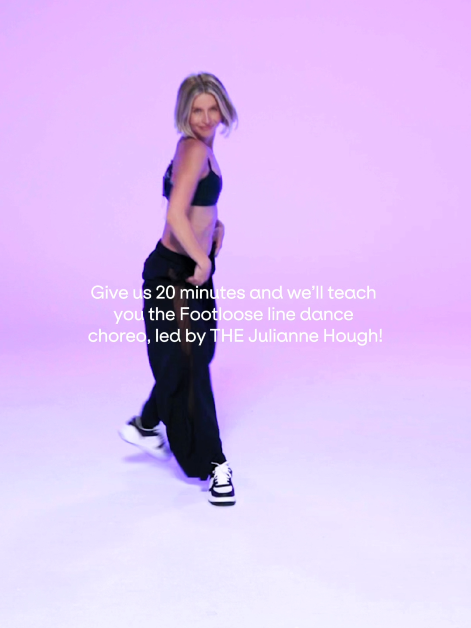 🚨 This is not a drill. The iconic line dance from FOOTLOOSE is LIVE and ready for YOU. Join @juleshough and learn it step-by-step too! It’s your turn to kick off your Sunday shoes—any day of the week. All levels welcome! 🎥 Available now on KINRGY.com — at the 🔗🤠 #juliannehough #footlose #footlosechallenge #footlosedance #fyp #choreo #dancecardio #dance #cardio #cardioworkout #choreography #easychoreo #homeworkout #workoutroutine #trending #Fitness #workoutapps
