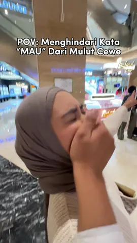 memang harus cepat-cepat di tutup mulutnya pas bilang Mau, soalnya pasti belanja😭