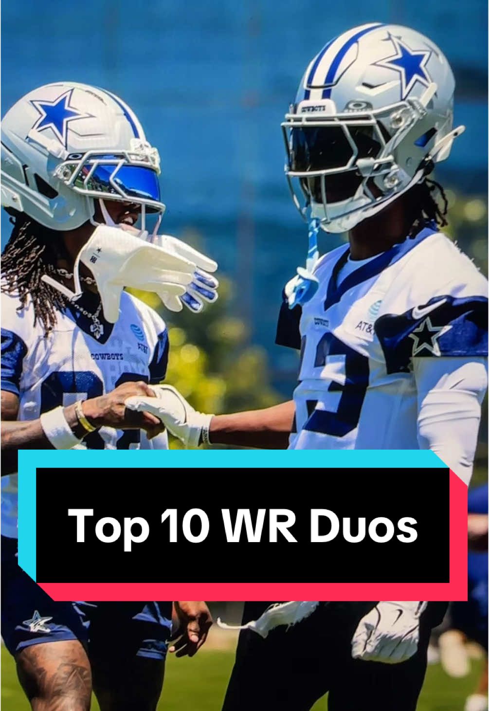 Who is the best WR duo in the NFL?? #nfl #fyp #foryou 