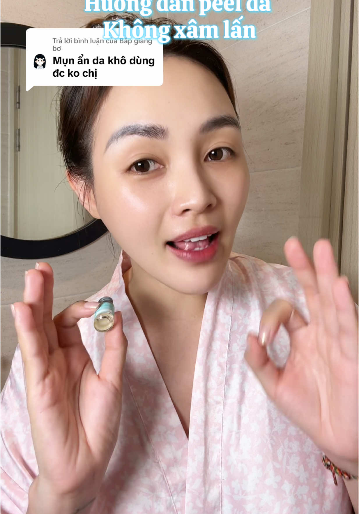 Trả lời @Bắp giang bơ hdsd toàn bộ quy trình peel da cho những ai mới bắt đầu ☺️. Tuỳ da sẽ bong mủn hoặc k bong nhé. Peel êm ái ko rát luôn ah #peeldatainha #peel #peelda #emmiebyhappyskin #xuhuong #BeautyTok #reviewskincare 